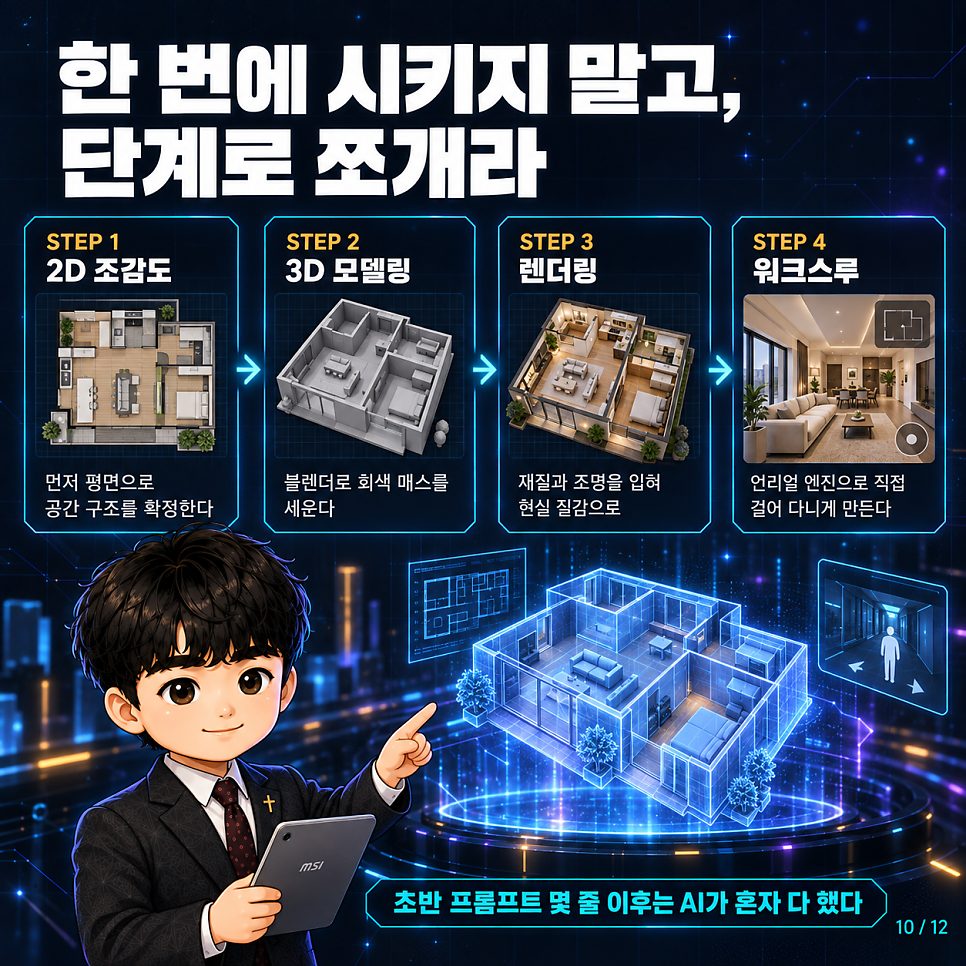 AI가 눈과 손을 씁니다 — 3D까지 다루기 시작한 AI, 그리고 목회 현장 본문 이미지