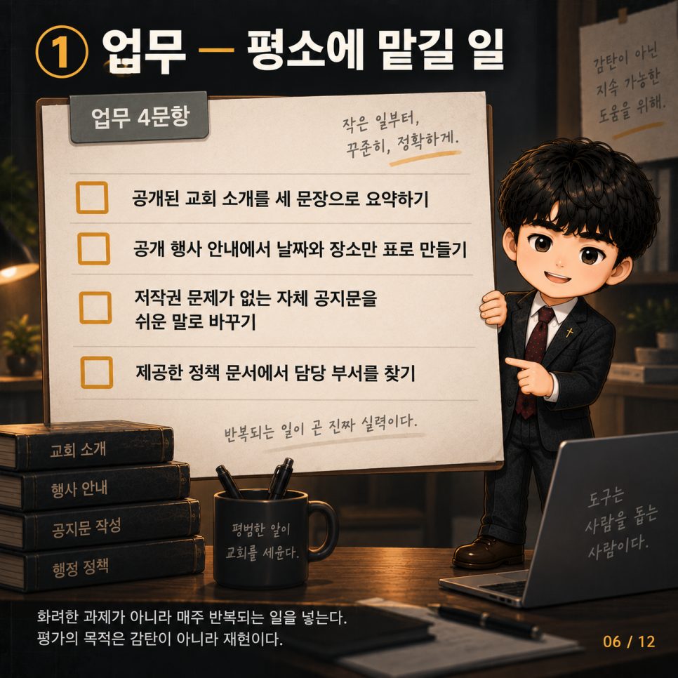 시연 한 번에 결정하지 마십시오 — 교회 AI 도입 전 열두 질문 본문 이미지