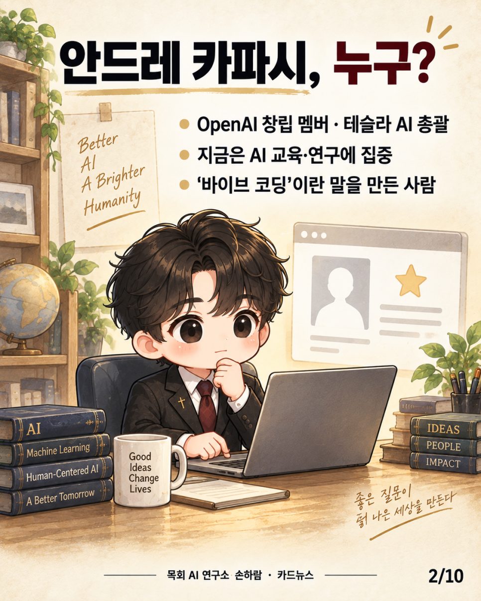 AI에게 '나만의 위키'를 맡겨라 — 안드레 카파시의 LLM Wiki, 그리고 목회 현장 본문 이미지