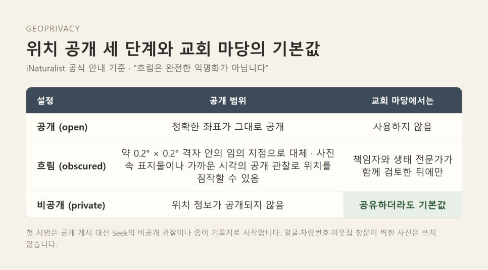 교회 창조돌봄 프로그램 | 교회 마당 AI 생물 관찰 시범안 본문 이미지